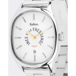 Montre Femme Kelton Grande Colorama Kelton x Ines de la Fressange Paris - 9125412 Silver