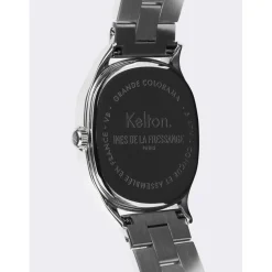 Montre Femme Kelton Grande Colorama Kelton x Ines de la Fressange Paris - 9125412 Silver