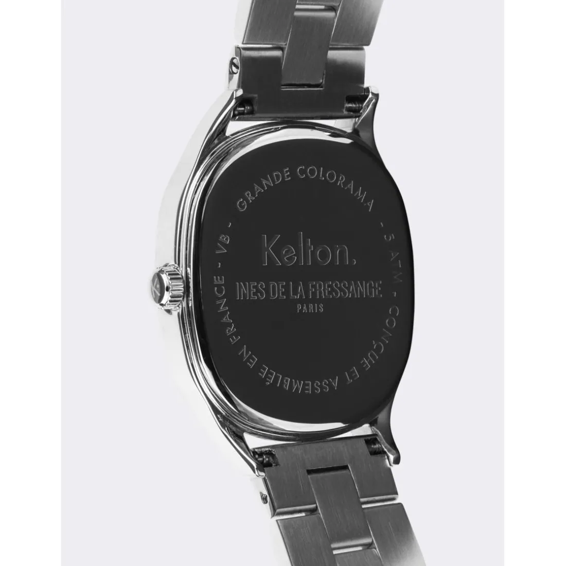 Montre Femme Kelton Grande Colorama Kelton x Ines de la Fressange Paris - 9125412 Silver