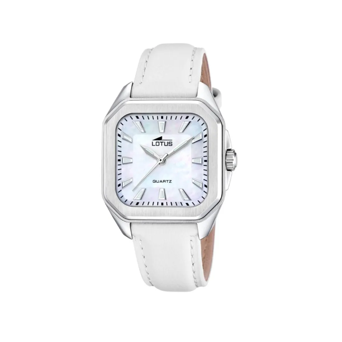 Montre Femme Lotus - 18968-2 Bracelet Cuir Blanc