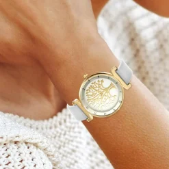 Montre femme MF468-BLANC - Bracelet Synthétique Blanc