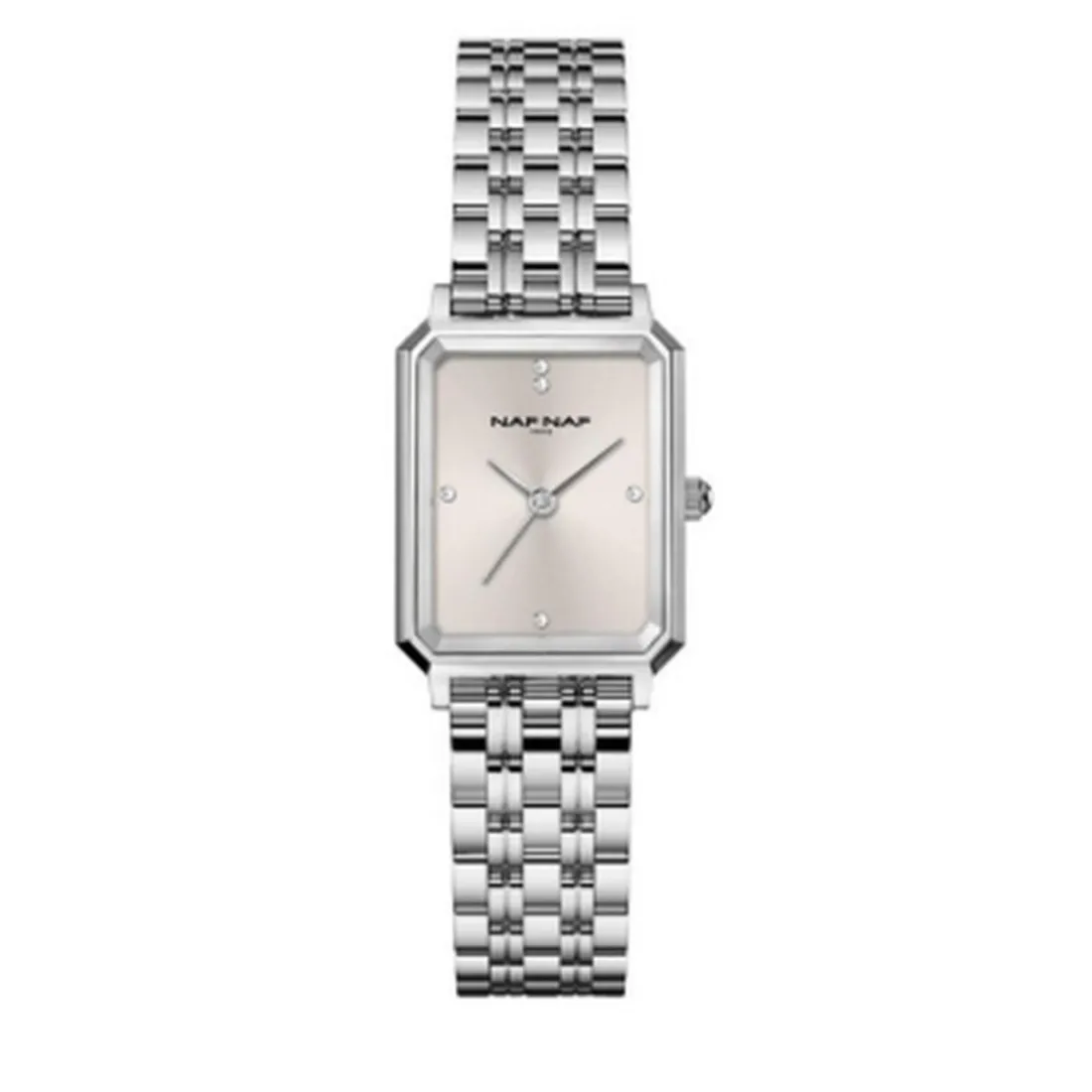 Montre Femme Naf Naf - NAFW1027 Bracelet Acier Argenté