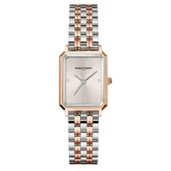 Montre Femme Naf Naf - NAFW1028 Bracelet Acier Multicolore
