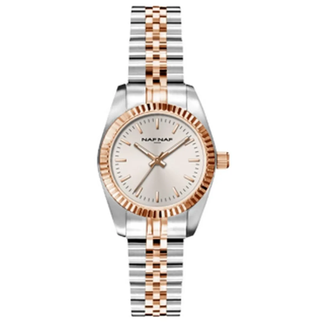 Montre Femme Naf Naf - NAFW1050 Bracelet Acier Multicolore
