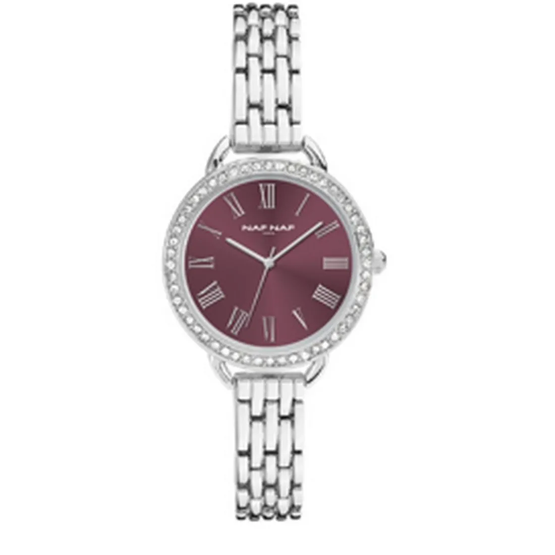 Montre Femme Naf Naf - NAFW1099 Bracelet Acier Argenté