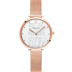 Montre Femme Pierre Lannier Coeur Battant - 096K908 Bracelet Acier Doré rose