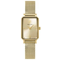 Montre Femme Pierre Lannier ARIANE Cadran Doré Bracelet Acier milanais Doré 12 MM