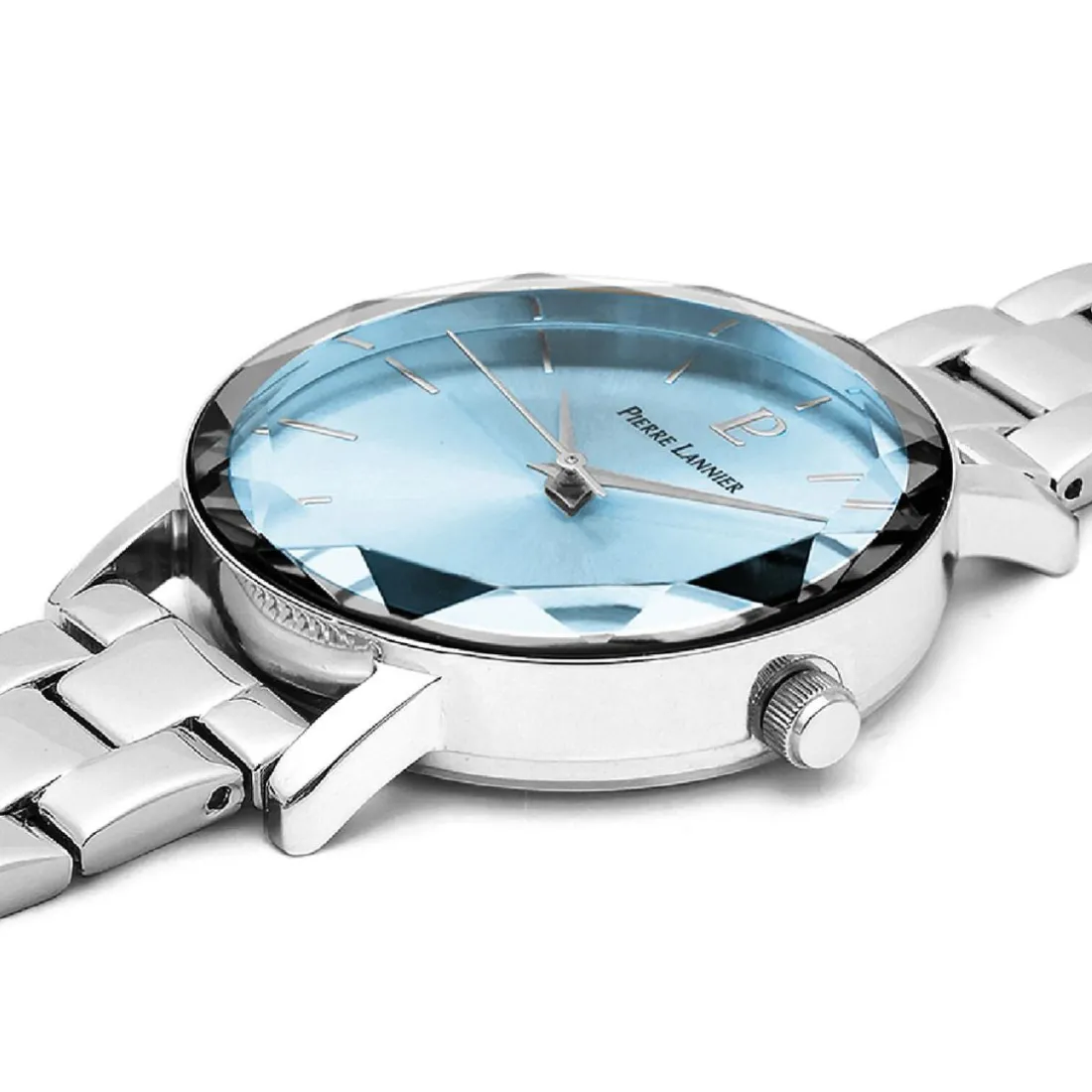 Montre Femme Pierre Lannier Multiples - 011L661 Bracelet Cuir Argent