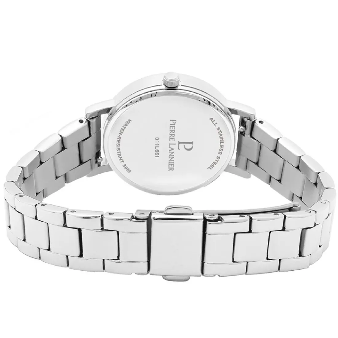 Montre Femme Pierre Lannier Multiples - 011L661 Bracelet Cuir Argent