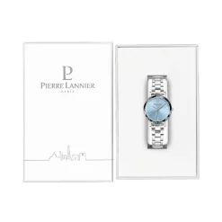 Montre Femme Pierre Lannier Multiples - 011L661 Bracelet Cuir Argent