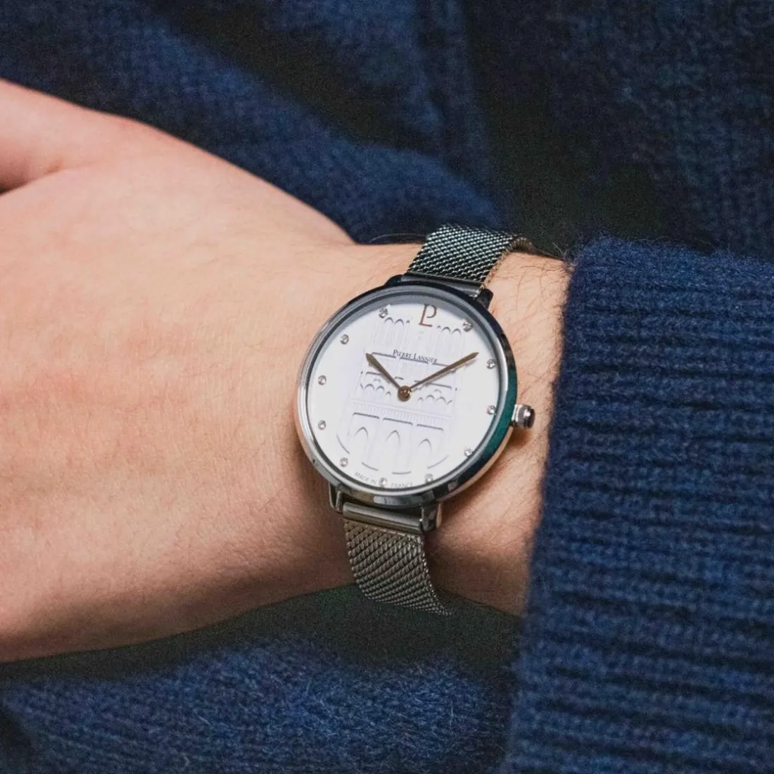 Montre Femme Pierre Lannier Coeur Battant - 095N601 Bracelet Acier Argent