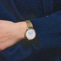 Montre Femme Pierre Lannier Coeur Battant - 096K502 Bracelet Acier Doré
