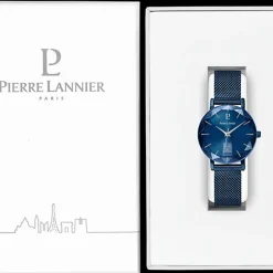 Montre Femme Pierre Lannier Coeur Battant - 099K869 Bracelet Acier Bleu