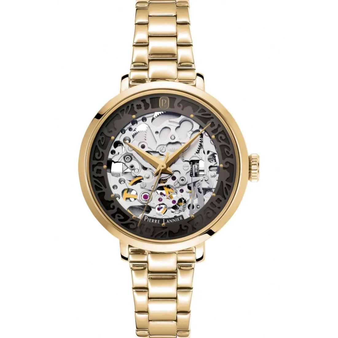 Montre Femme Pierre Lannier Automatic - 142G532 Bracelet Acier Doré