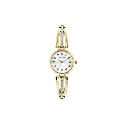 Montre Femme Trendy Kiss Marquise - TM10177-02 Bracelet Acier Doré