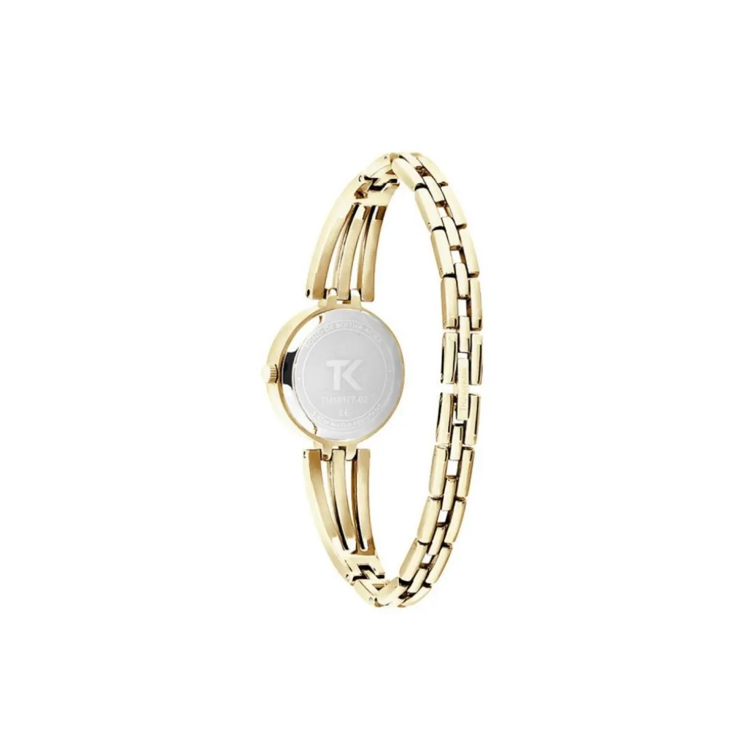 Montre Femme Trendy Kiss Marquise - TM10177-02 Bracelet Acier Doré