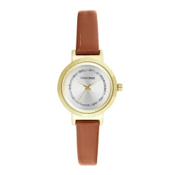 Montre Femme Trendy Kiss Justine - TC10174-02 Bracelet Cuir Marron
