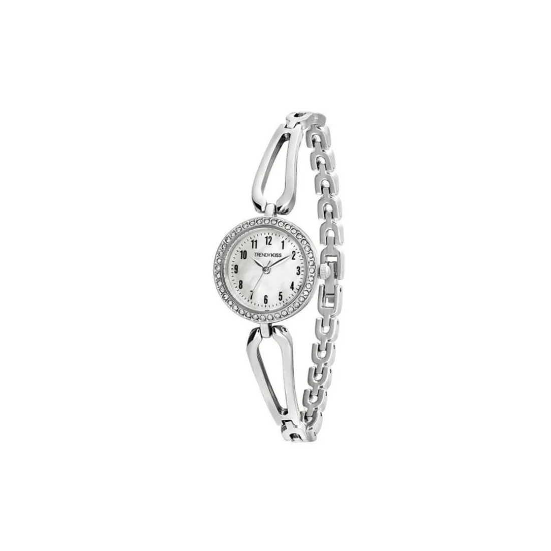 Montre Femme Trendy Kiss Juliette Pierres - TM10178-01 Bracelet Acier Argent