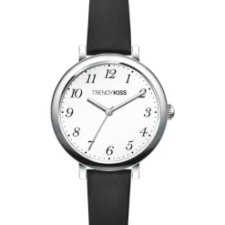 Montre Femme Trendy Kiss Erin - TC10166-03 Bracelet Cuir Noir