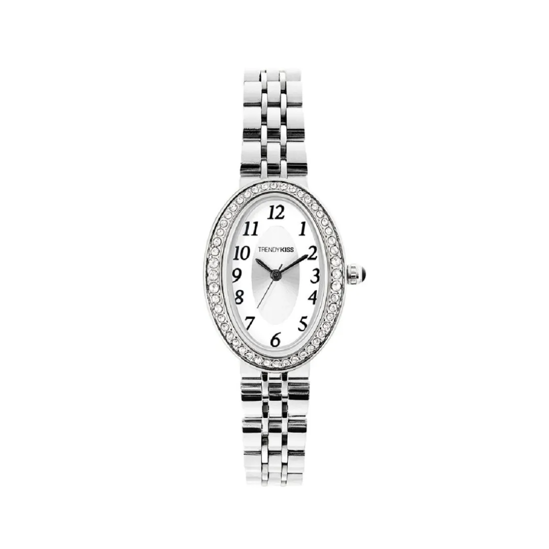 Montre Femme Trendy Kiss Marguerite - TM10175-01 Bracelet Acier Argent