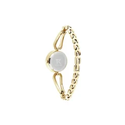 Montre Femme Trendy Kiss Juliette Pierres - TM10178-02 Bracelet Acier Doré