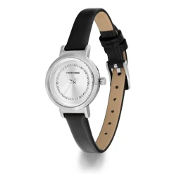 Montre Femme Trendy Kiss Justine - TC10174-03 Bracelet Cuir Noir