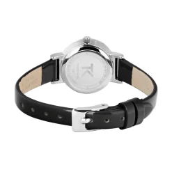 Montre Femme Trendy Kiss Justine - TC10174-03 Bracelet Cuir Noir