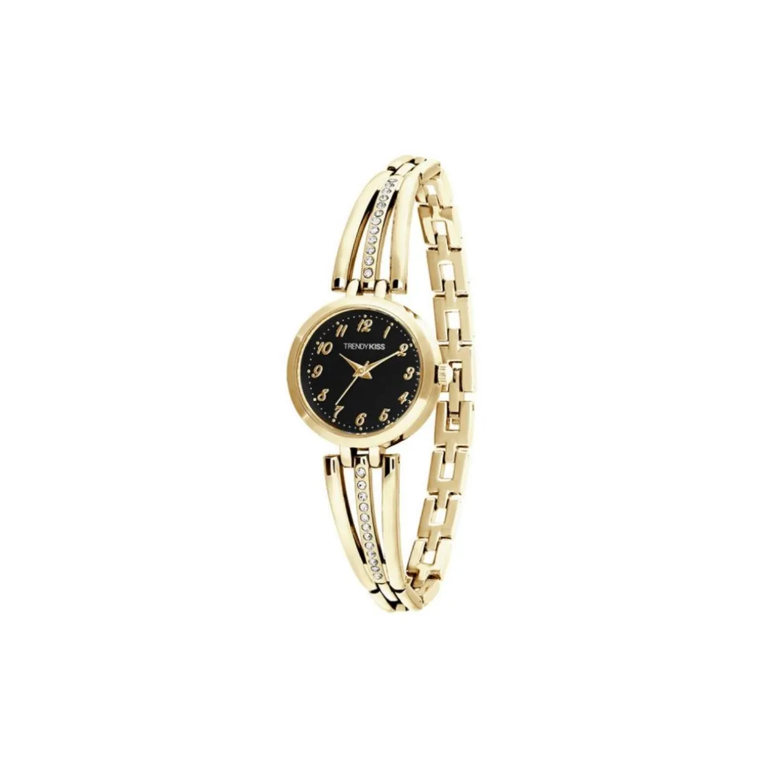 Montre Femme Trendy Kiss Marquise - TM10177-01 Bracelet Acier Doré