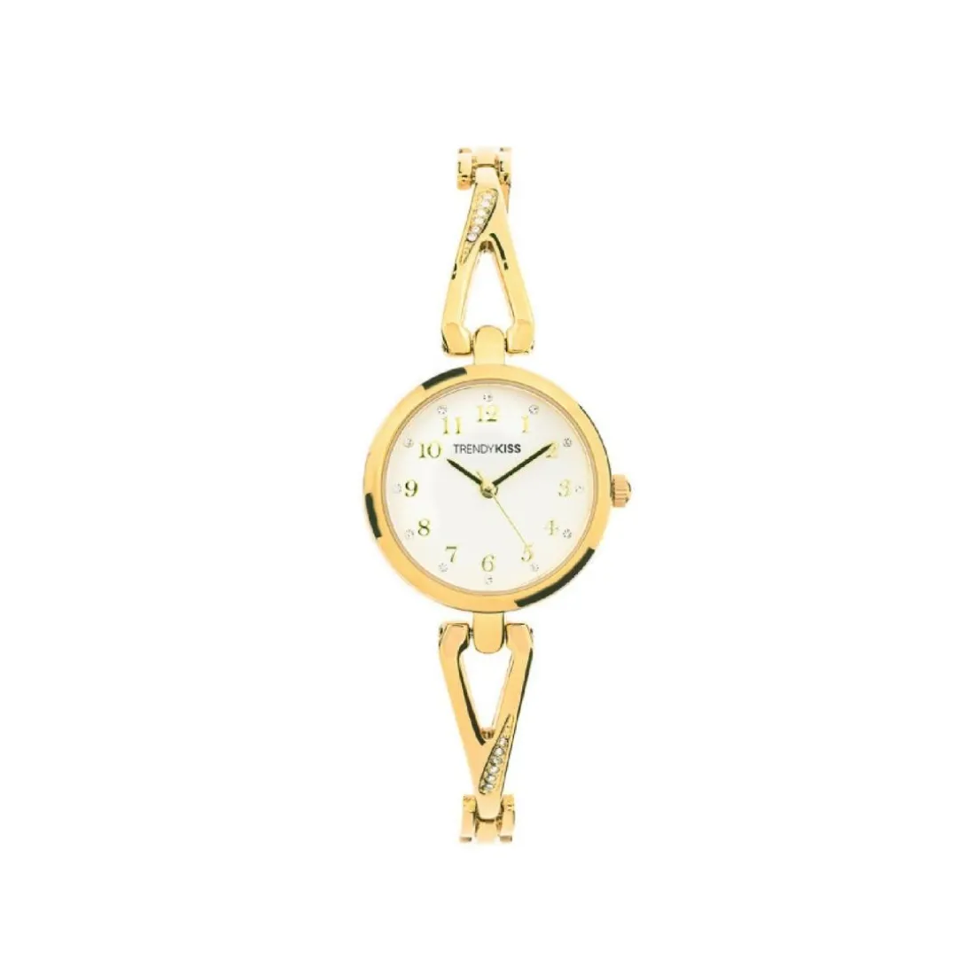 Montre Femme Trendy Kiss Mariette - TM10179-02 Bracelet Acier Doré