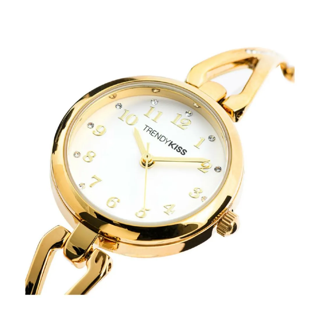 Montre Femme Trendy Kiss Mariette - TM10179-02 Bracelet Acier Doré