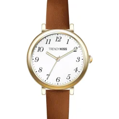 Montre Femme Trendy Kiss Erin - TC10166-02 Bracelet Cuir Marron