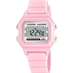 Montre Fille Bracelet Résine Rose K5802-3
