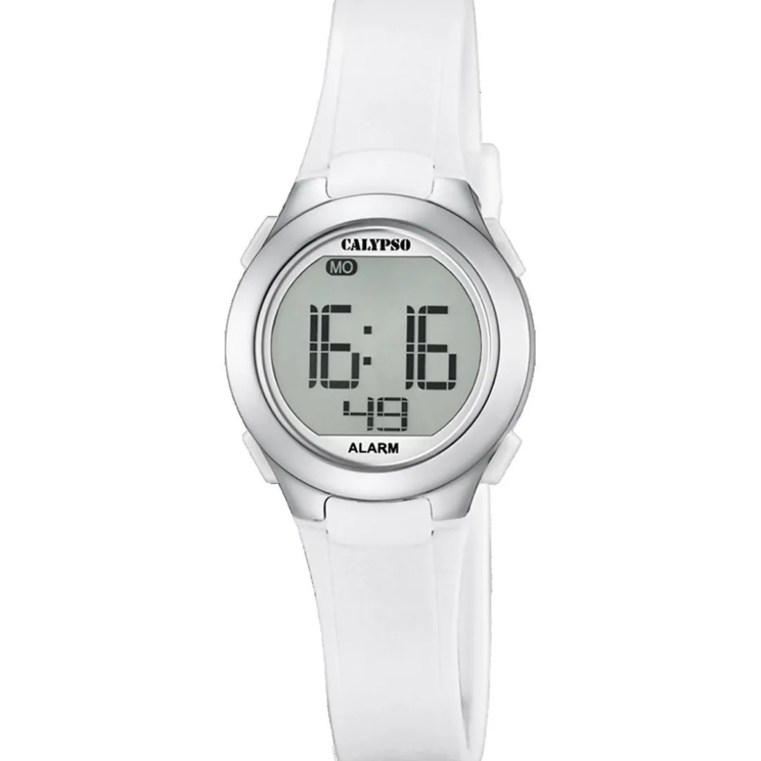 Montre Fille Calypso K5677-1 - Bracelet Résine Blanc