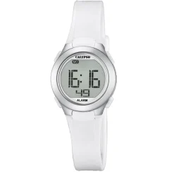 Montre Fille Calypso K5677-1 - Bracelet Résine Blanc