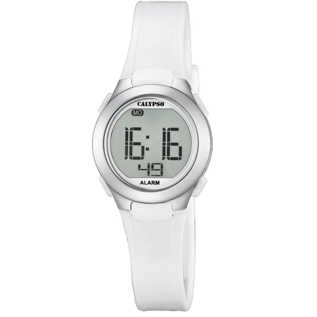 Montre Fille Calypso K5677-1 - Bracelet Résine Blanc