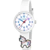 Montre fille Calypso My First Watch - K5844-1 Bracelet Silicone Blanc