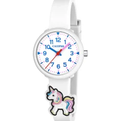 Montre fille Calypso My First Watch - K5844-1 Bracelet Silicone Blanc