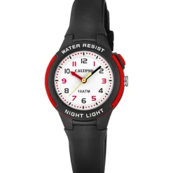 Montre Fille Calypso SWEET TIME K6069-6 - Bracelet Résine Noir