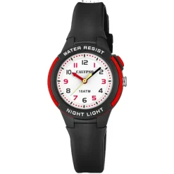 Montre Fille Calypso SWEET TIME K6069-6 - Bracelet Résine Noir