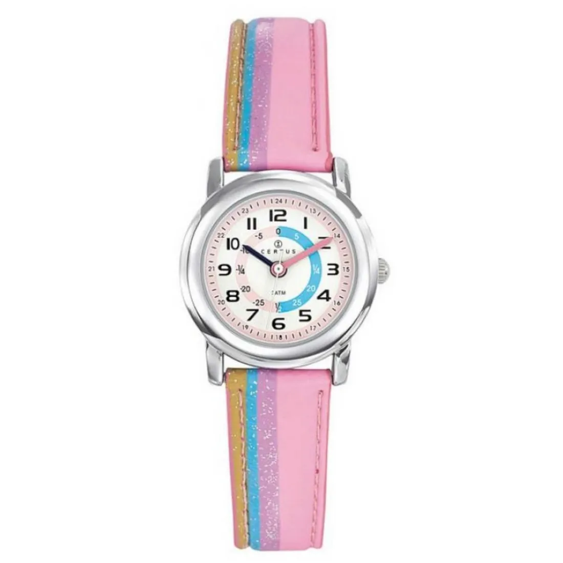 Montre Fille Certus 647379 - Bracelet en Cuir Tricolore