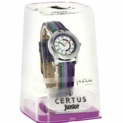 Montre Fille Certus 647380 - Bracelet Cuir Tricolore