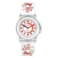 Montre Fille Certus 647545 - Bracelet Cuir Blanc