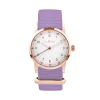 Montre fille Millow Paris Classique - MIL391 Bracelet Nylon Violet
