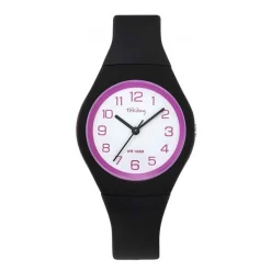 Montre Fille Tekday 654143 - Bracelet Silicone Noir