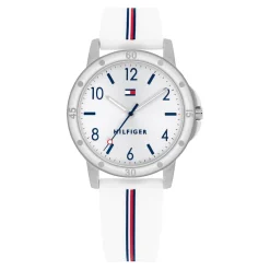 Montre fille Tommy Hilfiger Opportunity - 1720014 Bracelet Silicone Bleu
