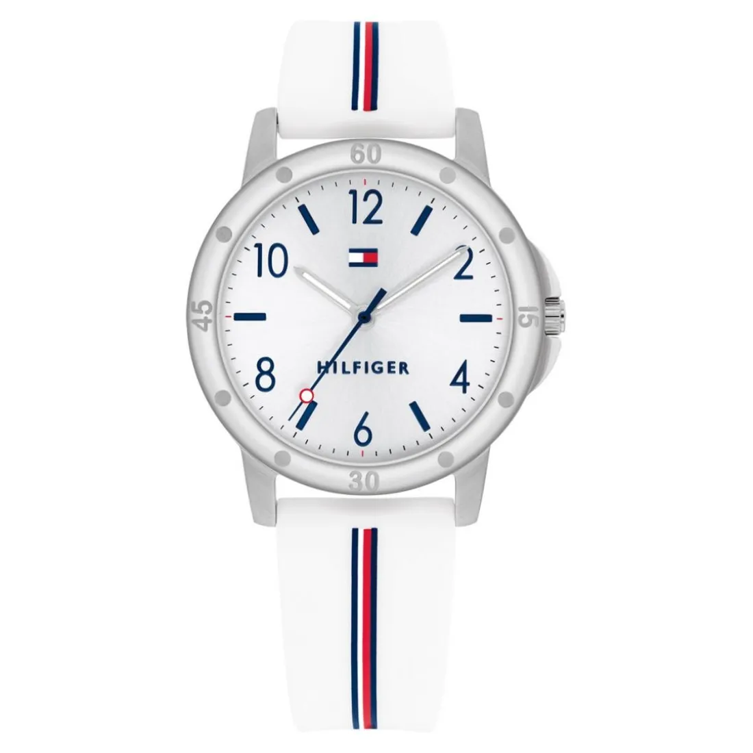 Montre fille Tommy Hilfiger Opportunity - 1720014 Bracelet Silicone Bleu
