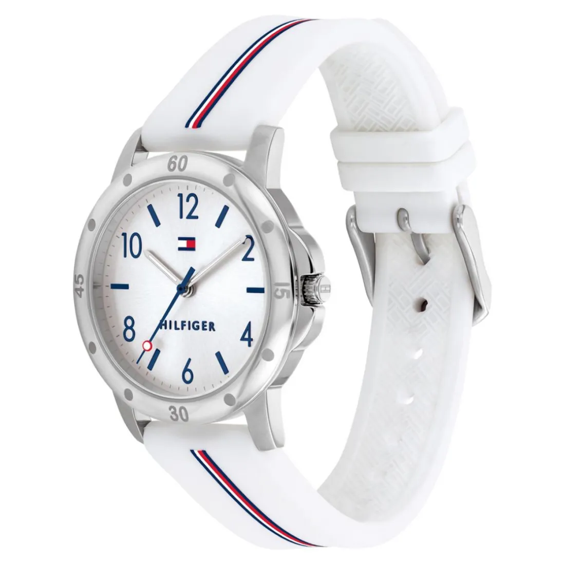 Montre fille Tommy Hilfiger Opportunity - 1720014 Bracelet Silicone Bleu