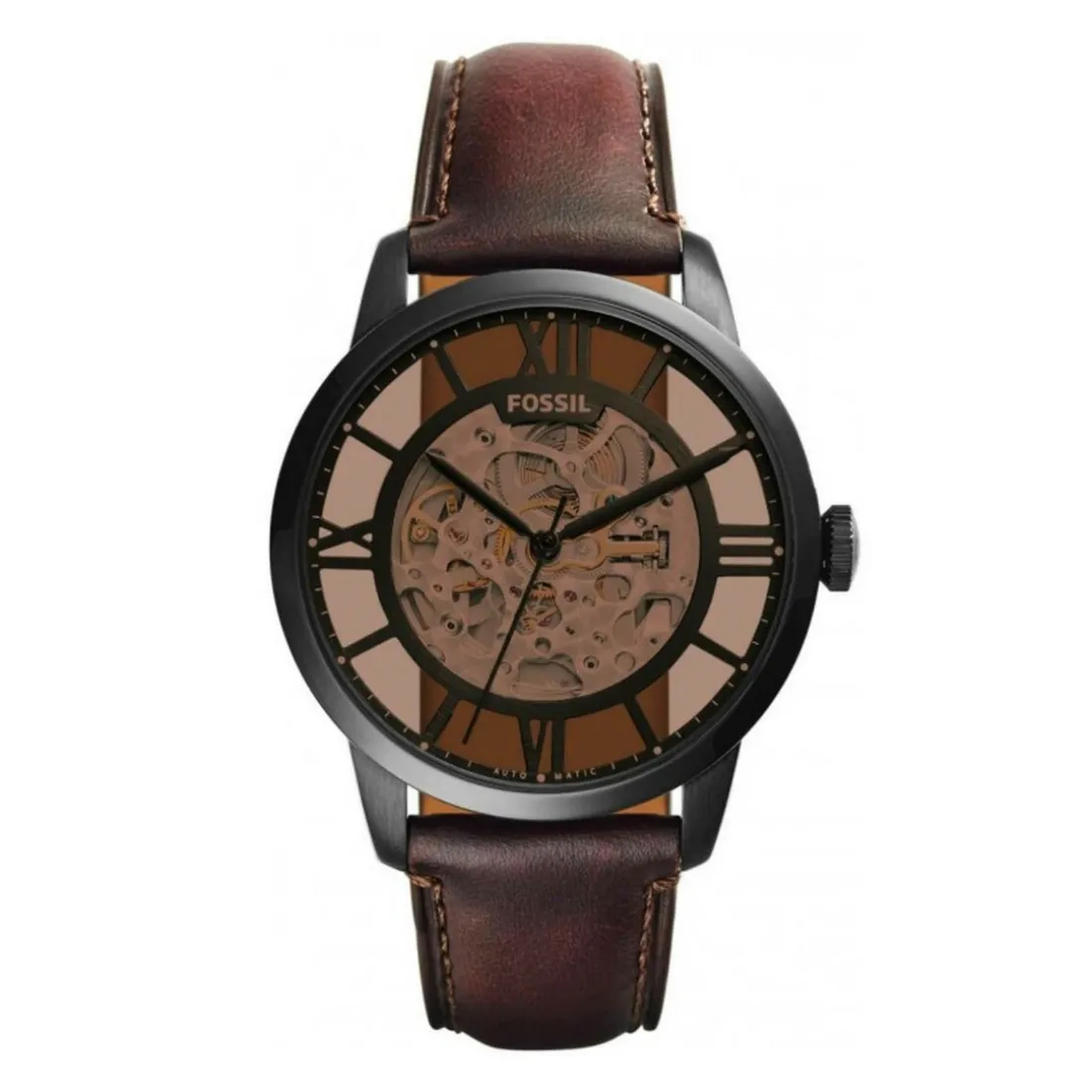 Montre Fossil Townsman ME3098 - Montre Cuir Ronde Fossil Montres