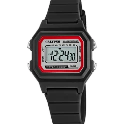 Montre Garçon Bracelet Résine Noir K5802-6