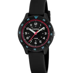 Montre garçon Calypso Junior Collection - K5847-4 Bracelet Silicone Noir